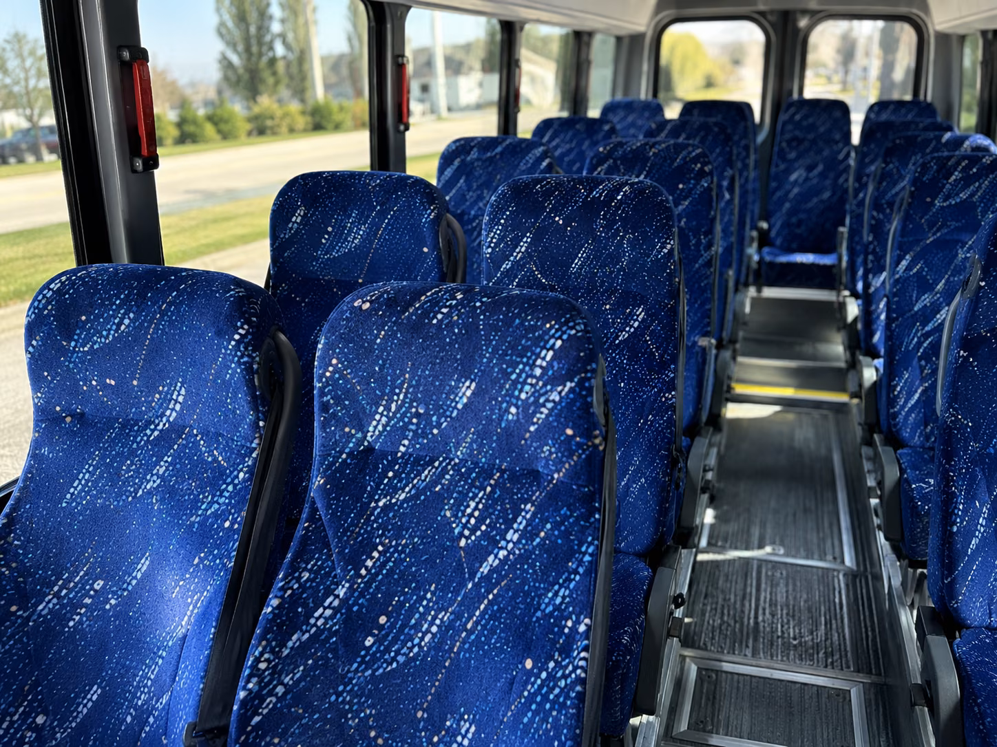 20 passenger minibus inside