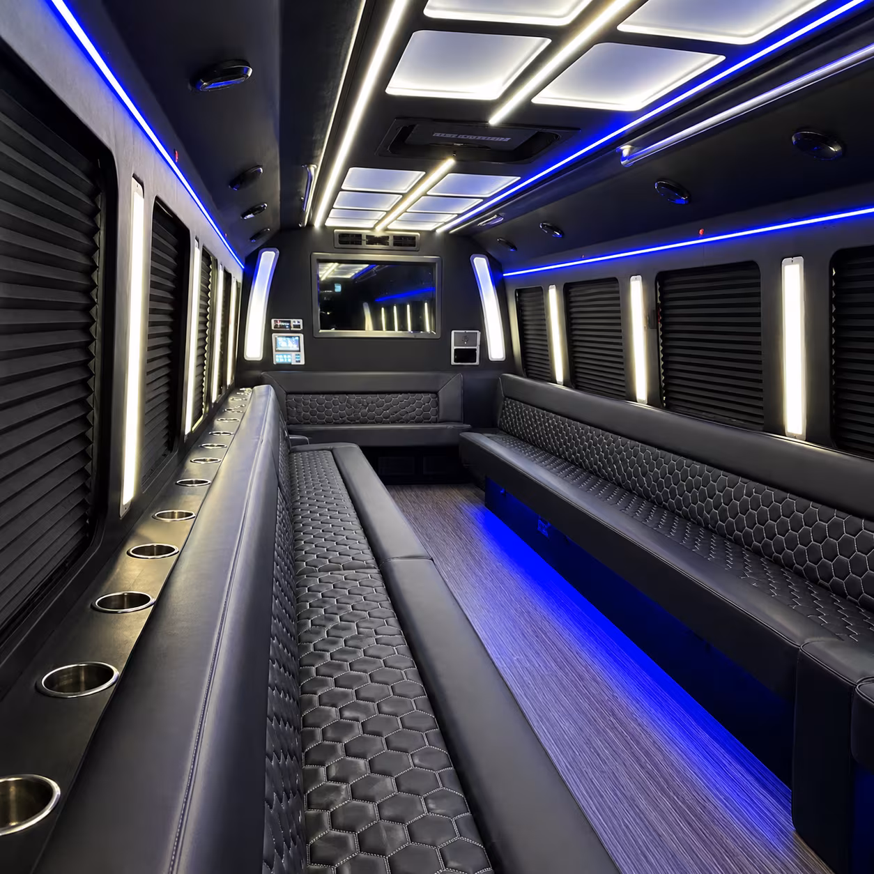 hollywood corporate retreat shuttle bus rentals