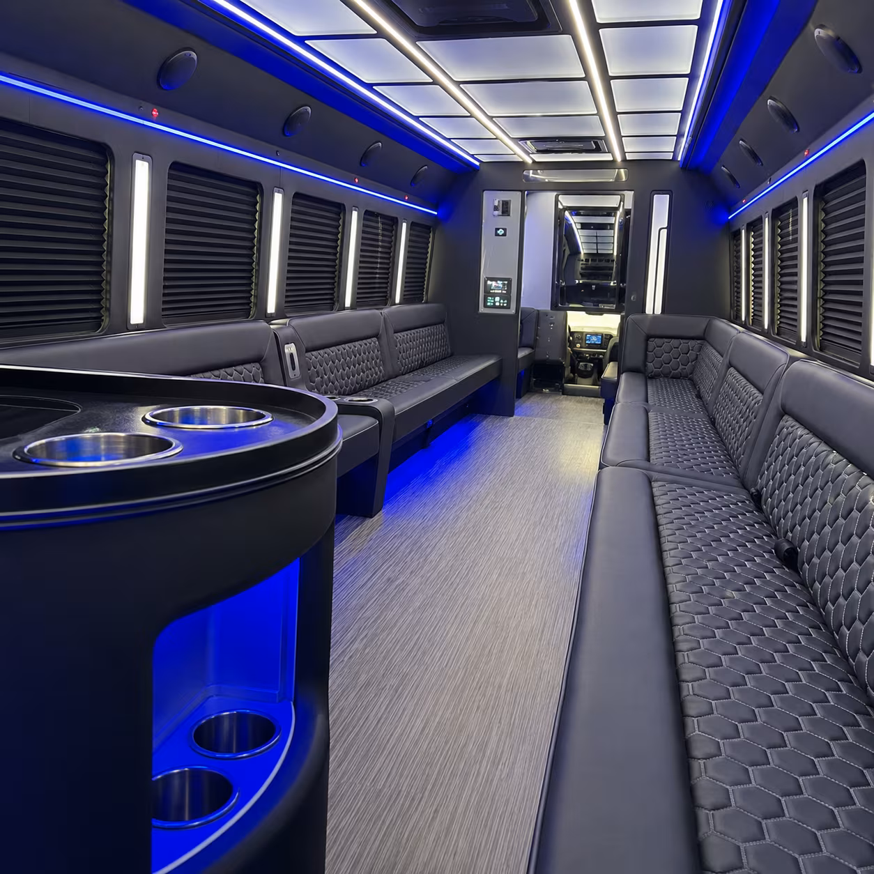 hollywood wedding quinceanera and celebration bus rentals